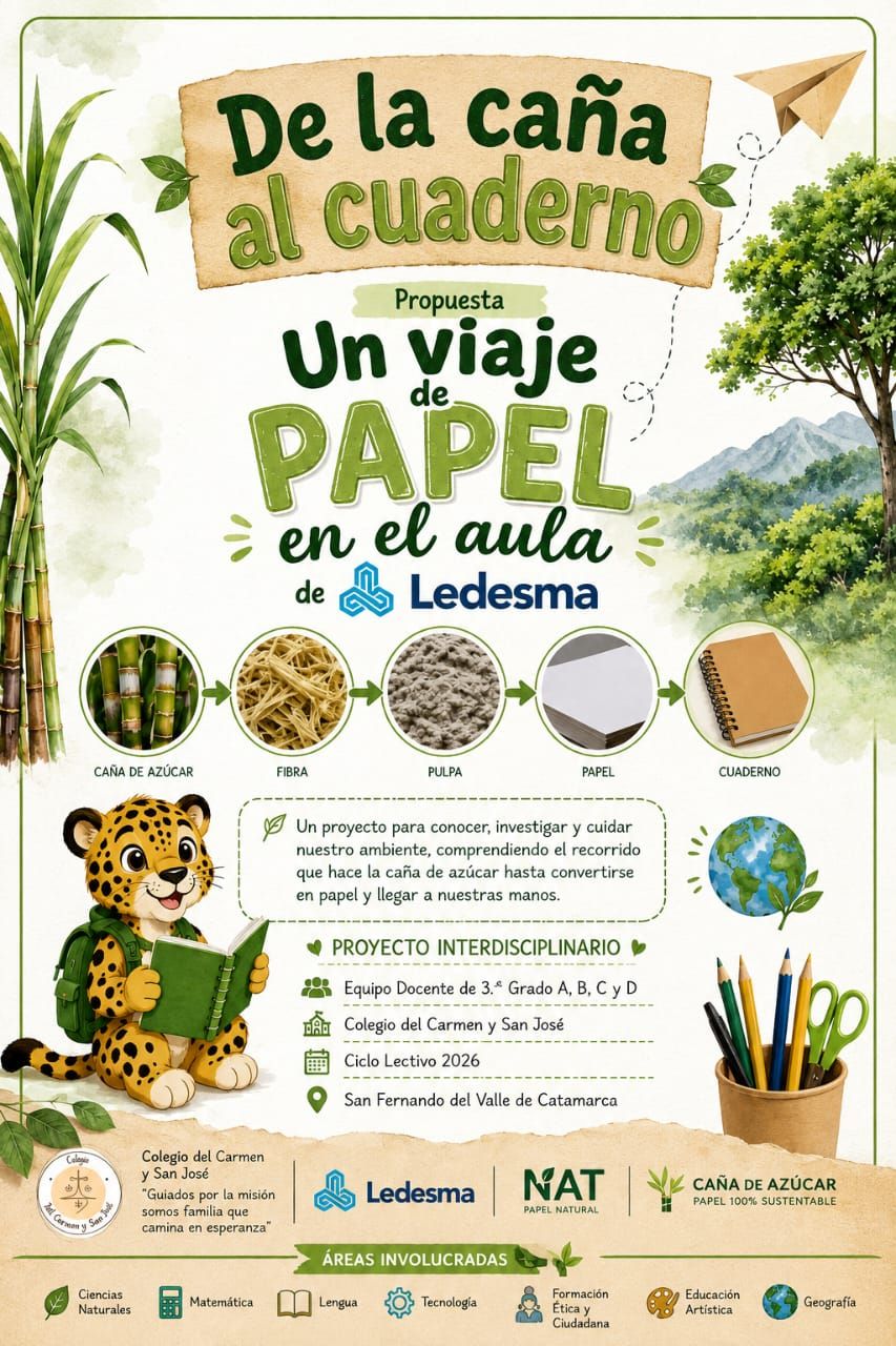 De la caña al cuaderno
